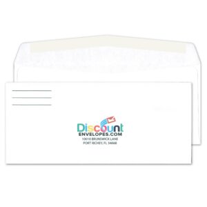 #9 White Wove  Remittance Envelope Gum Seal